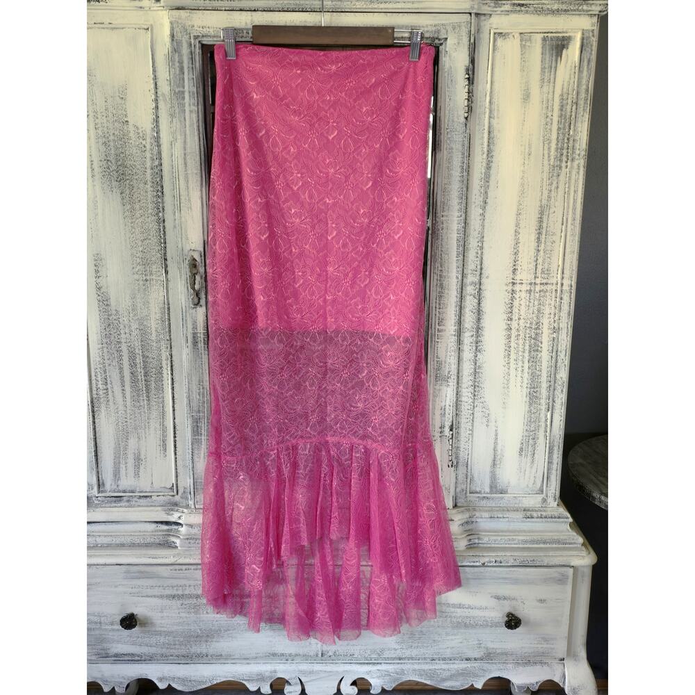 Anthropologie Sheer Lace Skirt - New Size 16 - Picture 6 of 6